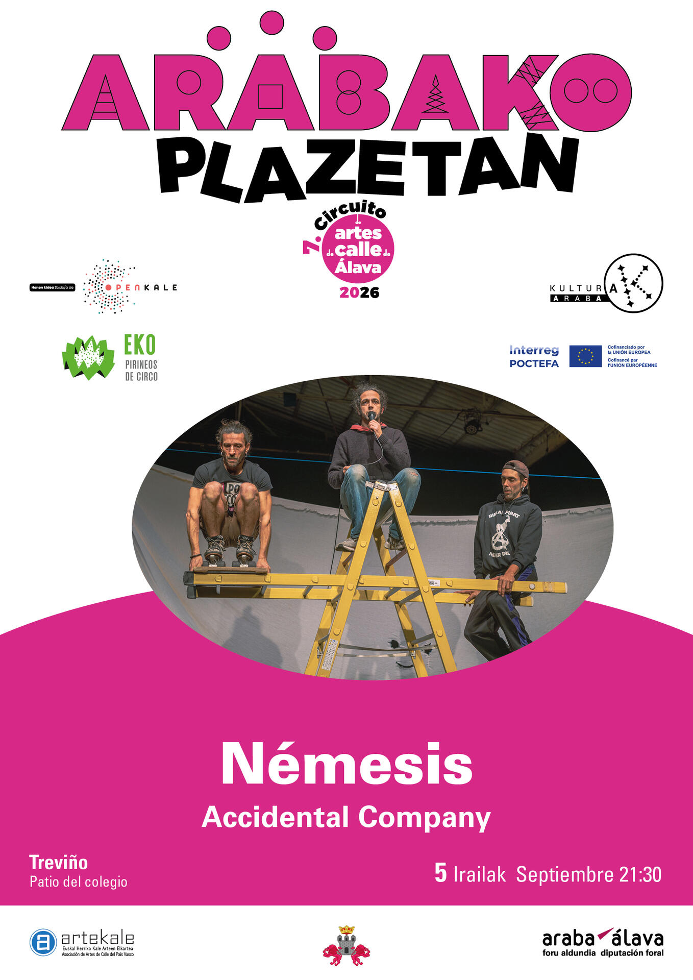 Arabako Plazetan 2026: Espectáculo"Némesis"