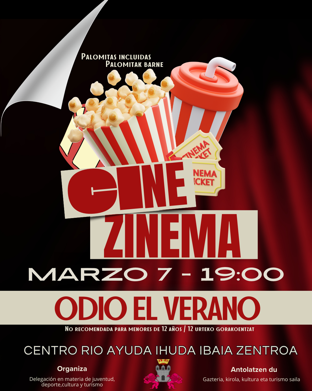 CINE/ZINEMA "ODIO EL VERANO"