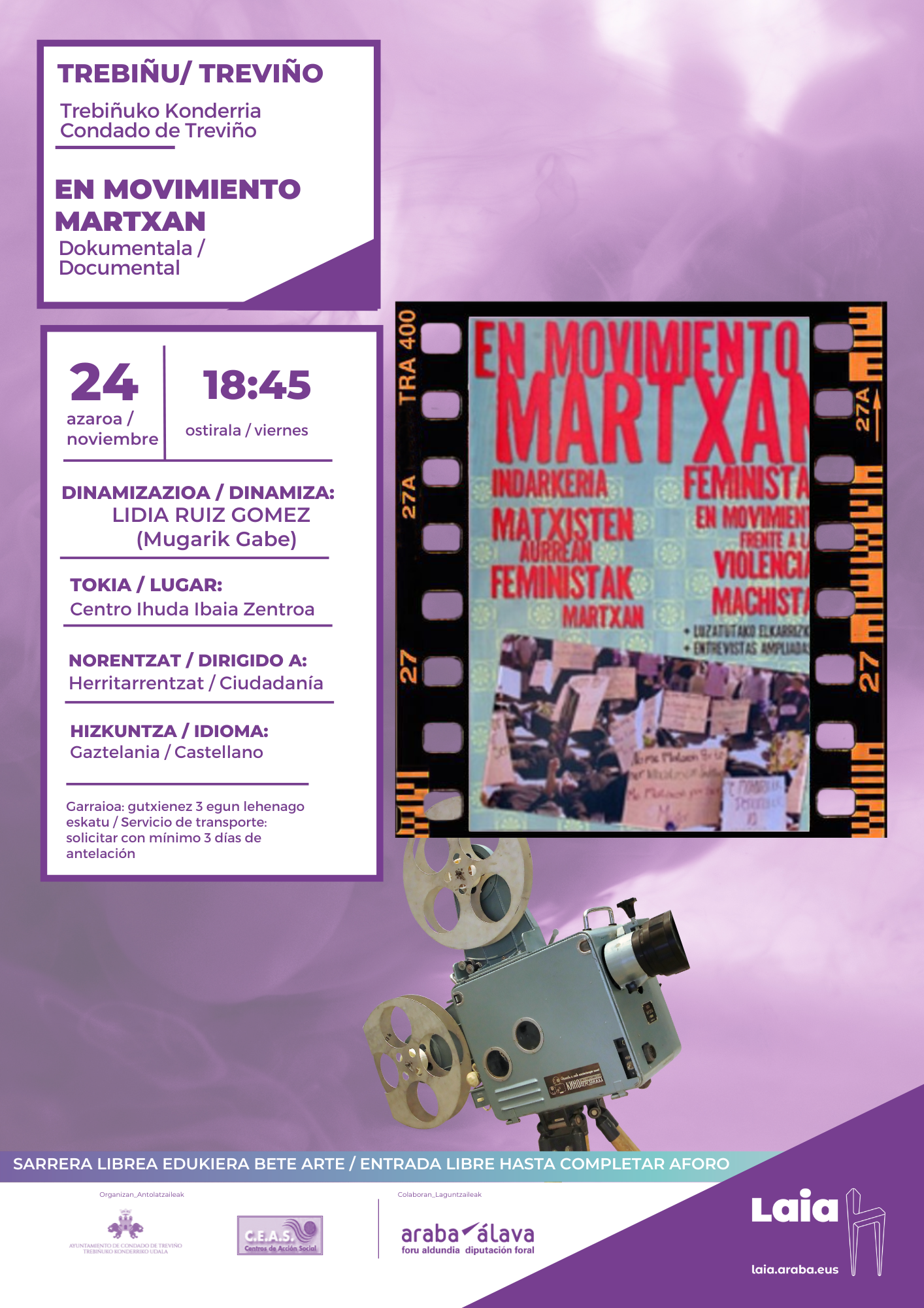 Documental En Movimiento Martxan Dokumentala