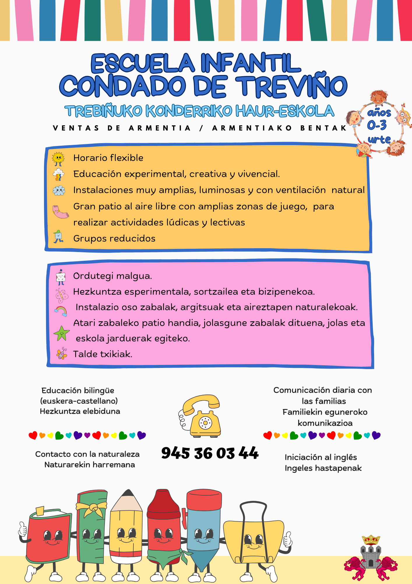 Escuela de Primer Ciclo de Educación Infantil de Condado de Treviño (0 a 3 años)