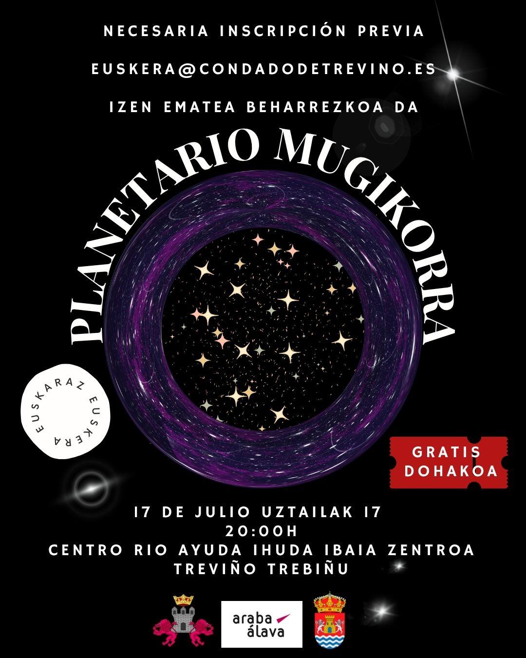Planetario movil / Planetario mugikorra