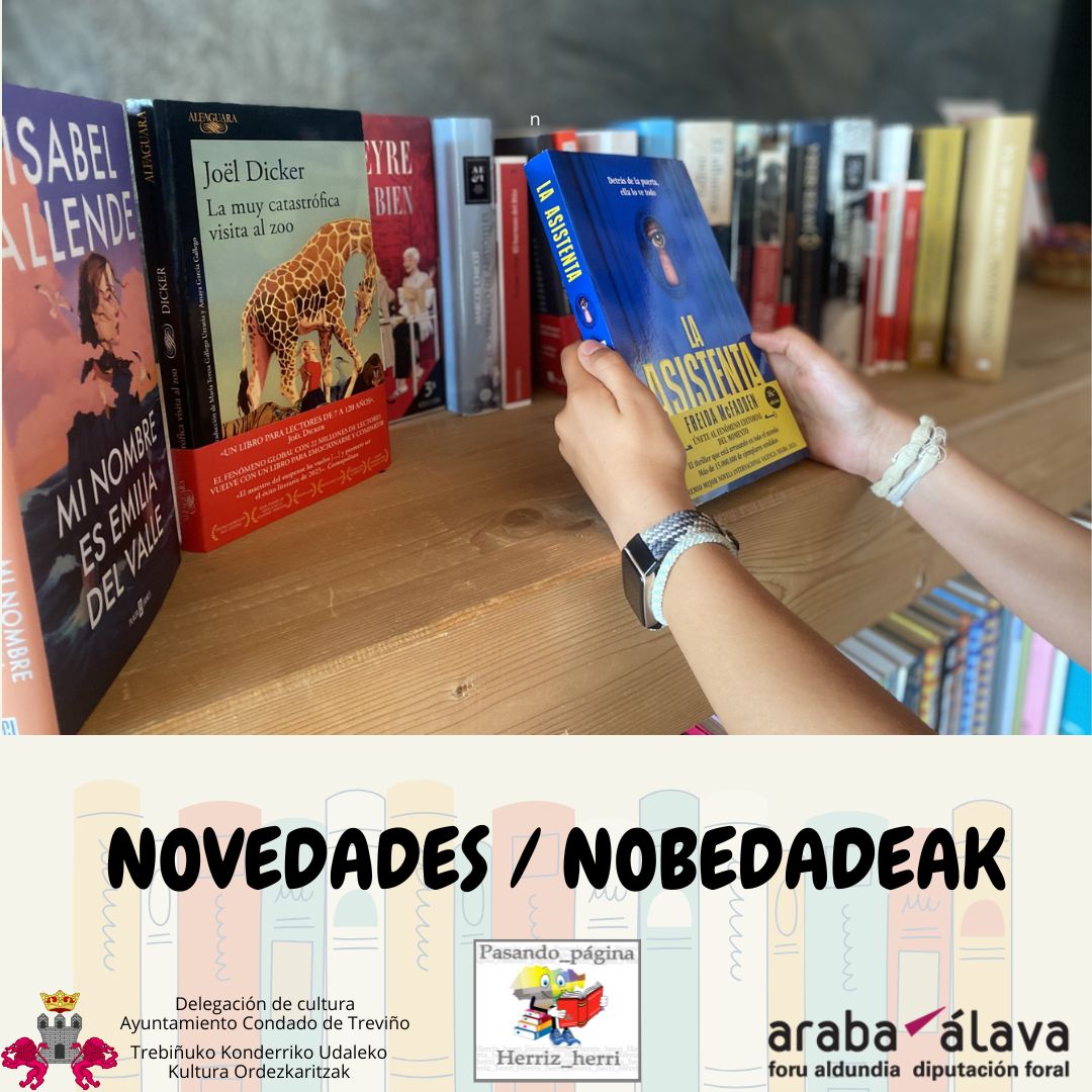 NOVEDADES BIBLIOTECA/ LIBURUTEGIKO NOBEDADEAK