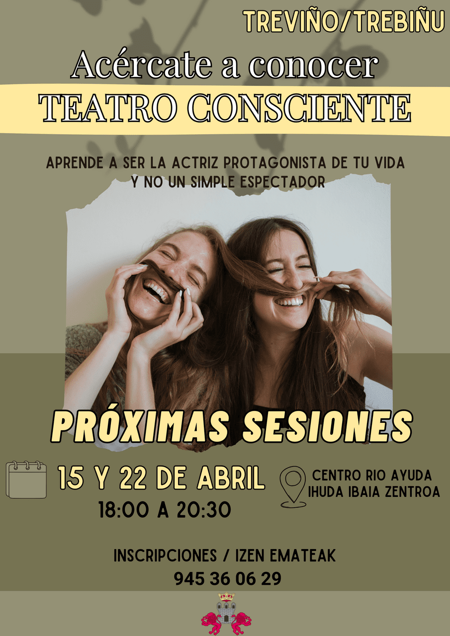 Próximas sesiones de Teatro Consciente // Antzerki kontzienteko hurrengo sioak