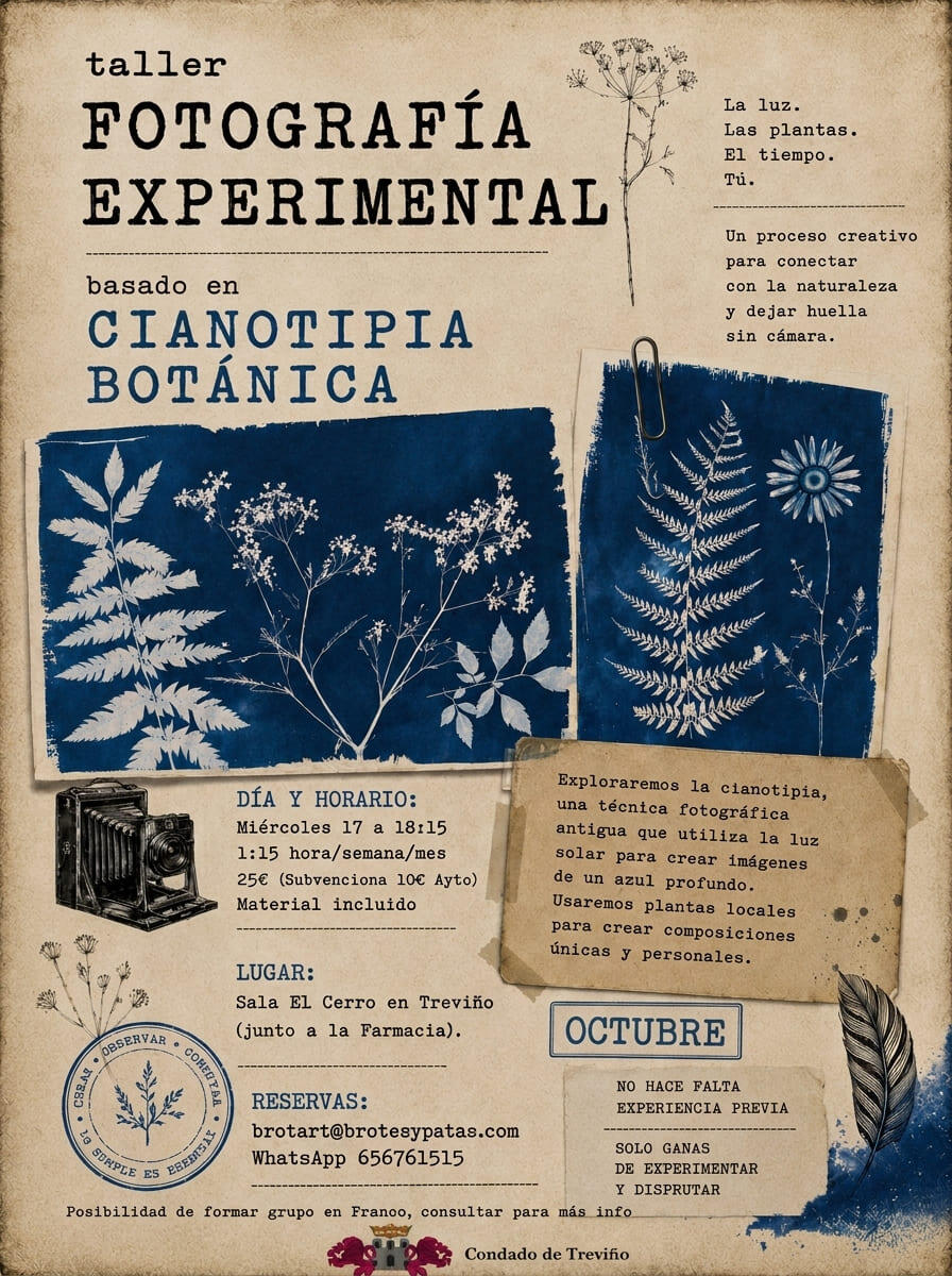 Cambio de dia y horario "Taller de Fotografía Experimental" / Argazkigintza Experientaleko tailerraren egun eta ordutegi aldaketa