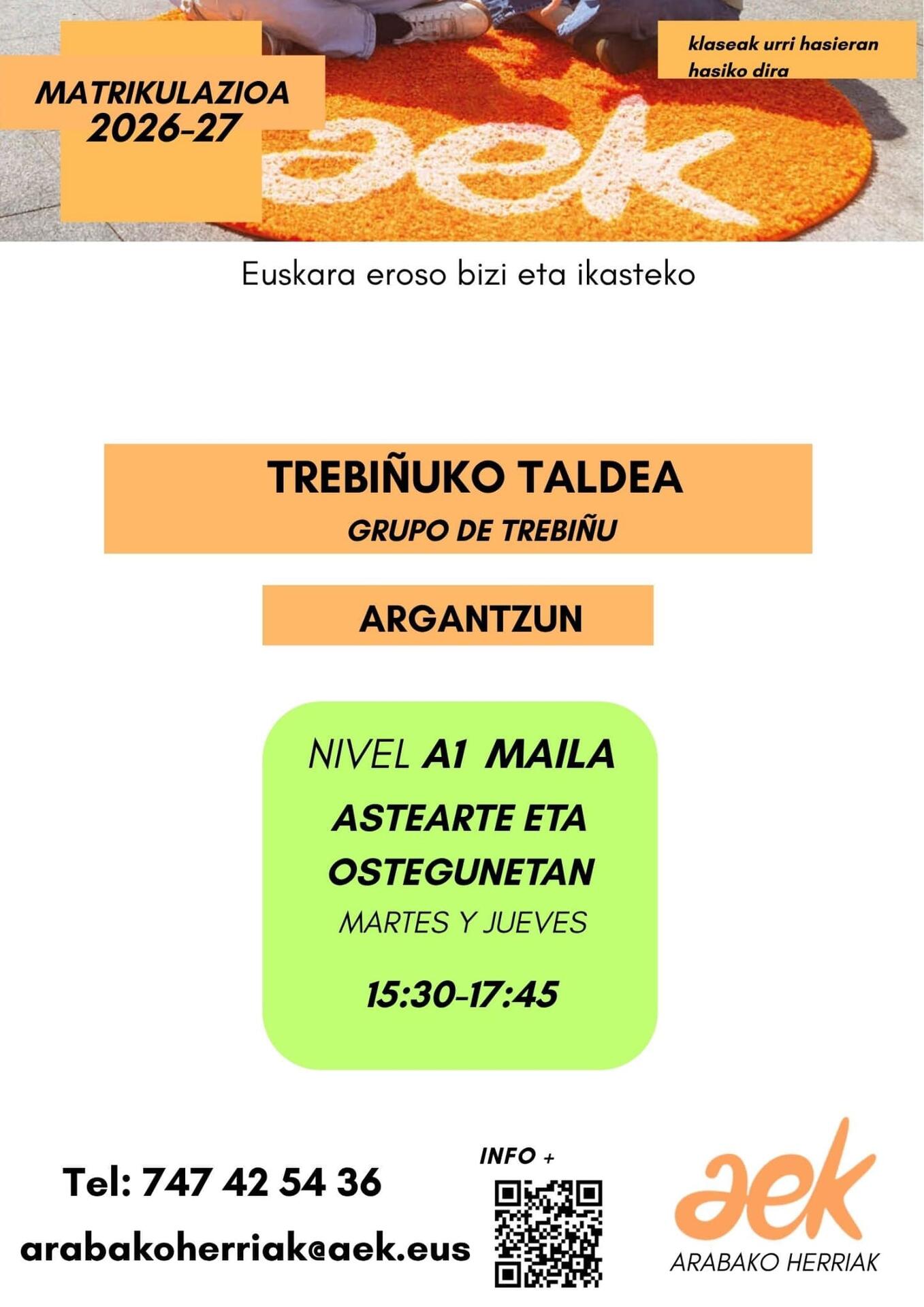 Clases euskera adultos/ Helduen euskara klaseak
