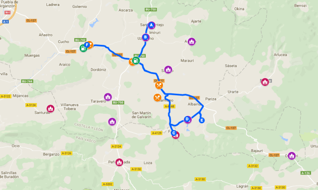 Ruta románica combinada