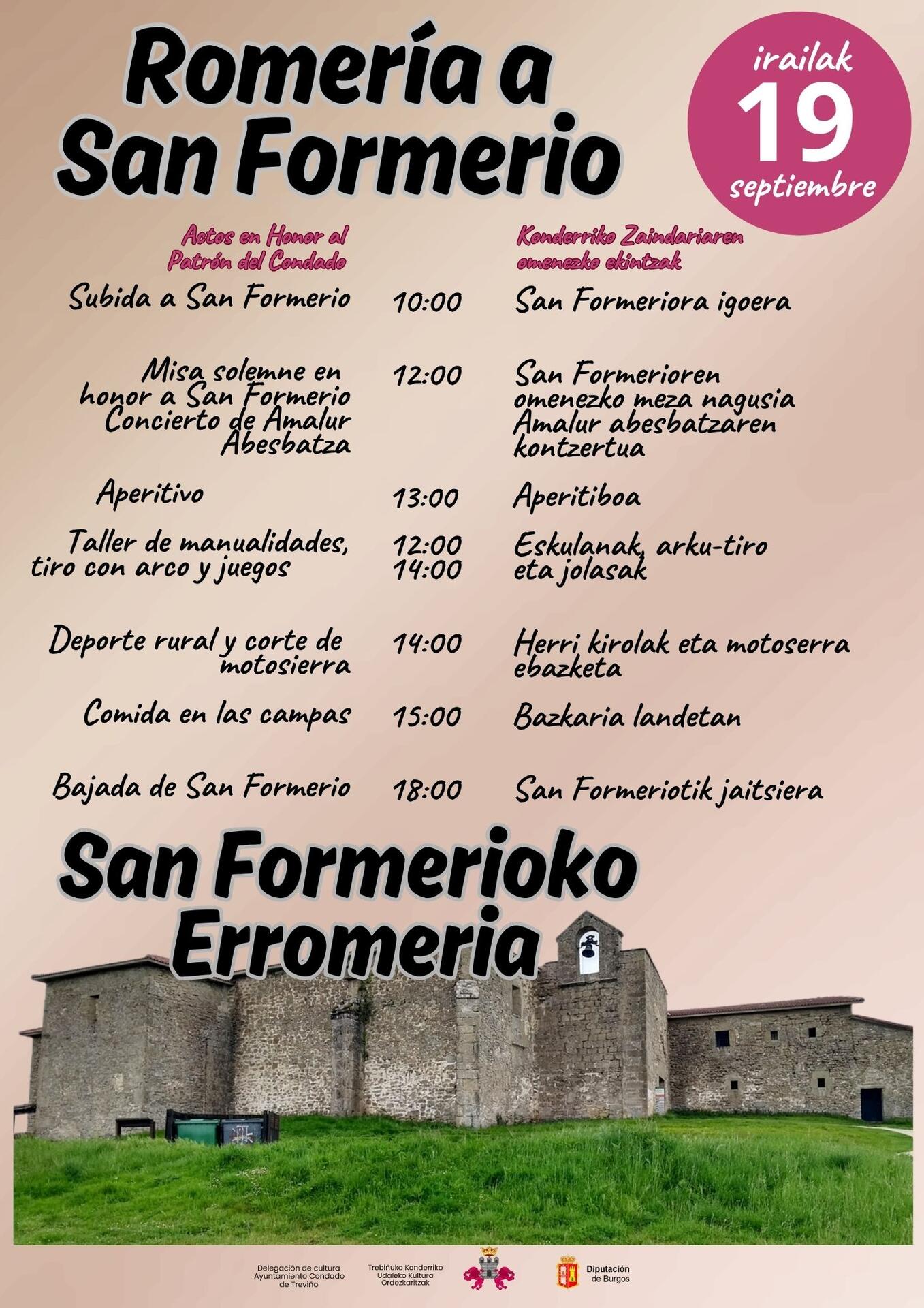 Festividad de San Formerio/San Formerio eguna